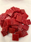 Bright Red Mosaic Tile